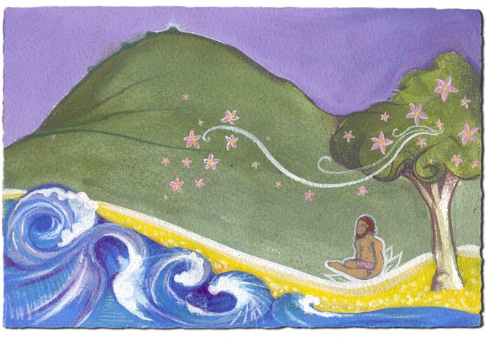 Isha Black 2000 Trees tell their mysteries in whispers