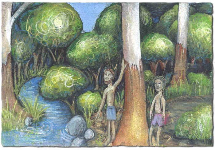 Isha Black 2000 The Forest shows it's path's open in the heart